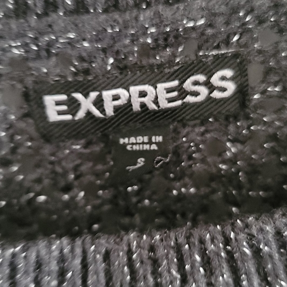 Express 3/4 Sleeve Chunky Sweater - Picture 2 of 3